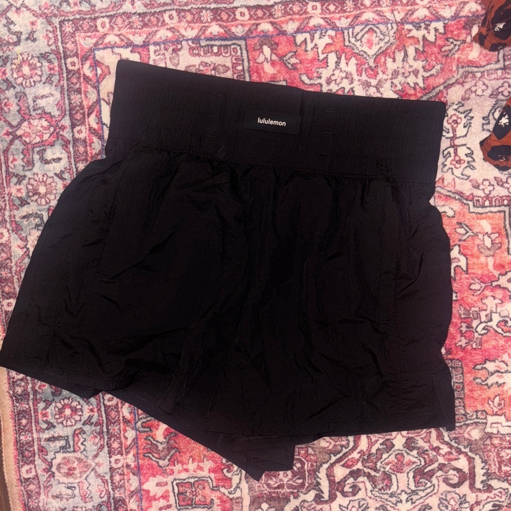 lululemon athletica Women's Black Athletic Shorts